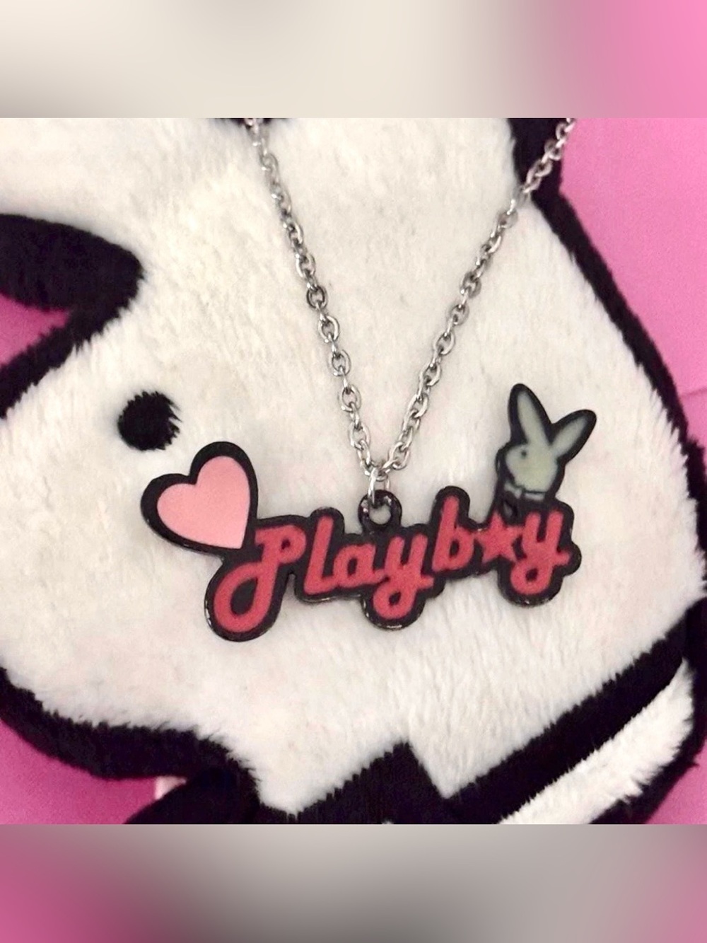 Playboy Y2K necklace - Picture 3 of 3
